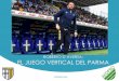 ROBERTO D’AVERSA: EL JUEGO VERTICAL DEL PARMA - AFOPRO - Curso de entrenador de ... · 2018. 12. 9. · Las acciones de presión a menudo provienen de desencadenantes como pases