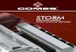 STORM - Comes Italy · 2017. 7. 14. · Oransal valf detayı – enkoderli silindir Detail of the proportional valve – cylinder with encoder. Elektronik Electronics “STORM”