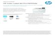 Folheto de especificações HP Color LaserJet Pro M255dw · Folheto de especificações HP Color LaserJet Pro M255dw Cor de alta qualidade, impressão frente e verso sem fio e soluções