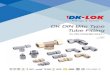 DK DIN Bite Type Tube Fitting - DK-LOK USA · 2016. 2. 11. · DK DIN Bite Type Tube Fitting 3 Tubing guide •Seamless precision steel tube St 37.4 We recommend the use of seamless