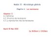 Module 10 : Microbiologie générale Chapitre 6 : Les moisissures … · 2020. 5. 5. · Séquence 11 6.1. Définition 6.2. Structure des moisissures 6.3. La reproduction chez les