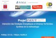 Projet ISEUT - Hespul · 2020. 9. 25. · (MWh/ml de réseau) sur le Pays de Lorient 1- Sélection de paramètres pertinents de consommation énergétique et de tissu urbain (Analyse