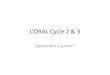 L’ORAL Cycle 2 & 3 - Académie de Lyonandrezieux-sud.circo.ac-lyon.fr/.../pdf/L_ORAL_Cycle_2_3.pdf · 2019. 11. 5. · d’oral dans les classes L’enseignement de l’oral n’est
