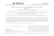EMG - Yonsei · 2020. 10. 7. · 넬 사인(Tinel sign) 양성 소견이 관찰되었다. 2018년 1월 타병원에서 시행한 전기진단학적 검사 상, 우측 척골신경에서