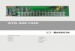 ATG 420 LSNi · PDF file 2021. 2. 26. · selben Gehäuse (z. B. BAT100) wie ATG100-Module eingebaut werden und deshalb dieselbe Lampentest-Taste verwenden, müssen die Kabel für