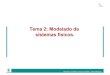 Modelado y simulación en Ingeniería Química. Manuel Rodríguez · 2017. 12. 22. · Modelado y simulación en Ingeniería Química. Manuel Rodríguez 21 Balance de masa global