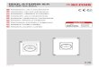 ISOLATORS-EX...Un esempio dell’etichetta del SEZIONATORE in cassetta metallica è qui riprodotta: TÜV IT 14 ATEX 006 Ex tb IIIC T80 C Db IP65 Ta -25 C to + 40 C 2014 2014 2014 Ex
