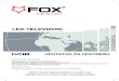 UPUTSTVO ZA UPOTREBUen.foxelectronics.rs/wp-content/uploads/2020/07/FOX-LED... · 2020. 9. 14. · Mnoge povrede, posebno dečije, mogu se izbeći primenom jednostavnih mera opreza