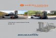 EA6-9 - Brubakken · 2016. 10. 6. · EA6-9. MERLINUM FORKLIFT BYGGD I SMÅLAND, SVERIGE • Företaget startades av personer med lång erfarenhet i truckbranchen. • Elektrisk gaffeltruck