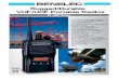 Rugged/Durable VHF/UHF Portable Radios Series.pdf · 2012. 4. 4. · VHF/UHF Portable Radios. BENELEC PTY. LTD ACN# 064708390 Telephone ... - ARTS" (Auto-Range Transponder System)