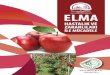 ELMA - tarimorman.gov.tr€¦ · Elma yetiştiriciliği için uygun topraklar; yeterli kireç ve humus bulunduran tınlı, tınlı kumlu ve kumlu tınlı geçirgen, nemli topraklardır