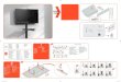 Preparation - Vogel’s · DE flacher LED/LCD-Wandhalter FR support mural plat pour écran LED/LCD NL platte LED/LCD-wandsteun ES montaje de pared para LED/LCD plano ITissaggio piatto
