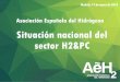 Situación nacional del sector H2&PC · Madrid, 17 de enero de 2018 . Asociación Española del Hidrógeno (AeH2) ... (IAHE): miembro desde 2012 ... Ctra Z–HU km75 (Huesca)Valdespartera