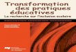 Transformation des pratiques ©ducatives : La recherche sur l'inclusion scolaire