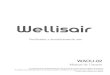 WADU-02 - AirTecnics · Introducción ¡Muchas gracias por comprar el purificador y desinfectante de aire Wellisair (WADU-02)! Este producto ha sido desarrollado en base a la teoría
