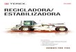 RECICLADORA/ ESTABILIZADORA · 2011. 5. 5. · Manutenção centralizada RS446C. ESPECIFICAÇÕES MOTOR Fabricante, modelo Caterpillar ... As dimensões de operação e transporte