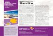 Bridgerejse Berlin · 2016. 1. 13. · på Potsdamer Platz og Kaiser Wilhelm Gedächtniskirche. Aftensmad på en nærliggende restau-rant. 3. dag: Byrundtur med dansktalende lokal