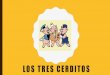 LOS TRES CERDITOS - Escuela Diferencial · 2020. 6. 1. · Al lado de sus padres , tres cerditos habían crecido alegres en una cabaña del bosque. Y como ya eran mayores, sus papas