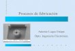 Procesos de fabricaciónaluque/doc/MEMS3_PROC.pdf · 2004. 5. 4. · Introducción Procesos de fabricación ŒAdición de material (deposición) ŒSustracción de material (grabado)