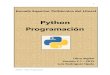 Python Programaciónresolver problemas basada en los principios de la construcción de algoritmos . El soporte computacional es el lenguaje Python con el que se explora y se adquiere