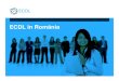 ECDL în România - cndssm.ro · îmbun ătăţeste perspectivele de promovare în carier ă și scade probabilitatea de a pierde o ofert ă de serviciu. ECDL este o certificare recunoscut