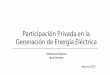 Participación Privada en la Generación de Energía Eléctricapued.unam.mx/export/sites/default/archivos/actividades/... · 2020. 9. 24. · pertinencia y legalidad de la participación