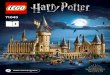 71043 - lego.com...játszanak abban, hogy előhozzák a Harry Potter™ ﬁlmsorozat varázsát és történetét. Például az olyan apró részleteket, mint a Szükség Szobájának