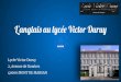 L’anglais au lycée Victor Duruy · 2021. 4. 11. · Pour la spécialité LLCER autre qu'anglais, monde contemporain : - une des œuvres intégrales étudiées en classe de première