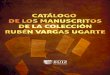 Catálogo de los manuscritos de la colección Rubén Vargas 