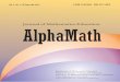 Journal of Mathematics Education AlphaMath