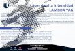 Laser de alta intensidad LAMBDA YAG - Fisiolab