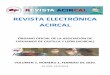 REVISTA ELECTRÓNICA ACIRCAL - Revista de la Asociación 