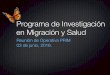 Programa de Investigación en Migración y Salud