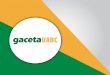 Presentación Gaceta UABC 2019-julio
