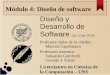Diseño y Desarrollo de Software