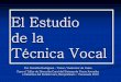 El Estudio de la Técnica Vocal - José Matías Delgado 