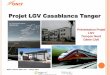 Projet LGV Casablanca Tanger