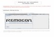 Manual de Usuario HCD900line - RemoconSP