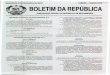 BOLETIM DA REPUBLICA - FAOLEX Database