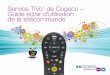 Service TiVo de Cogeco – Guide éclair d’utilisation de la 
