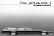 Subaru - Fahrzeuge mit Allrad (Allradfahrzeuge) und 