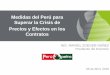 Medidas del Perú para Superar la Crisis de Precios y 