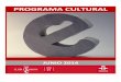 PROGRAMA CULTURAL - Instituto Cervantes