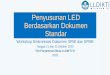 Penyusunan LED Berdasarkan Dokumen Standar
