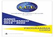 ANNO ACCADEMICO 2019 - 2020 A.C.U. - A.C.U. Brugherio