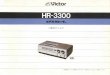 HR-3300 - 株式会社JVCケンウッド