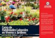 Curso de Habilidades Laborales en Viveros y Jardines