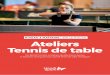 NIVEAU 3 MAÎTRISE : BALLE ROUGE Ateliers Tennis de table