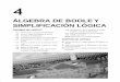ÁLGEBRA DE BOOLE Y SIMPLIFICACIÓN LÓGICA