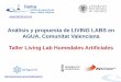 Análisis y propuesta de LIVING LABS en AGUA, Comunitat 
